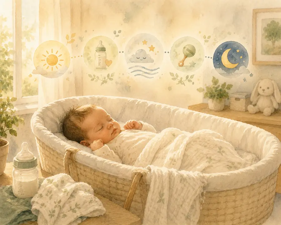 2-Month-Old Sleep Schedule: Realistic Rhythms That Work