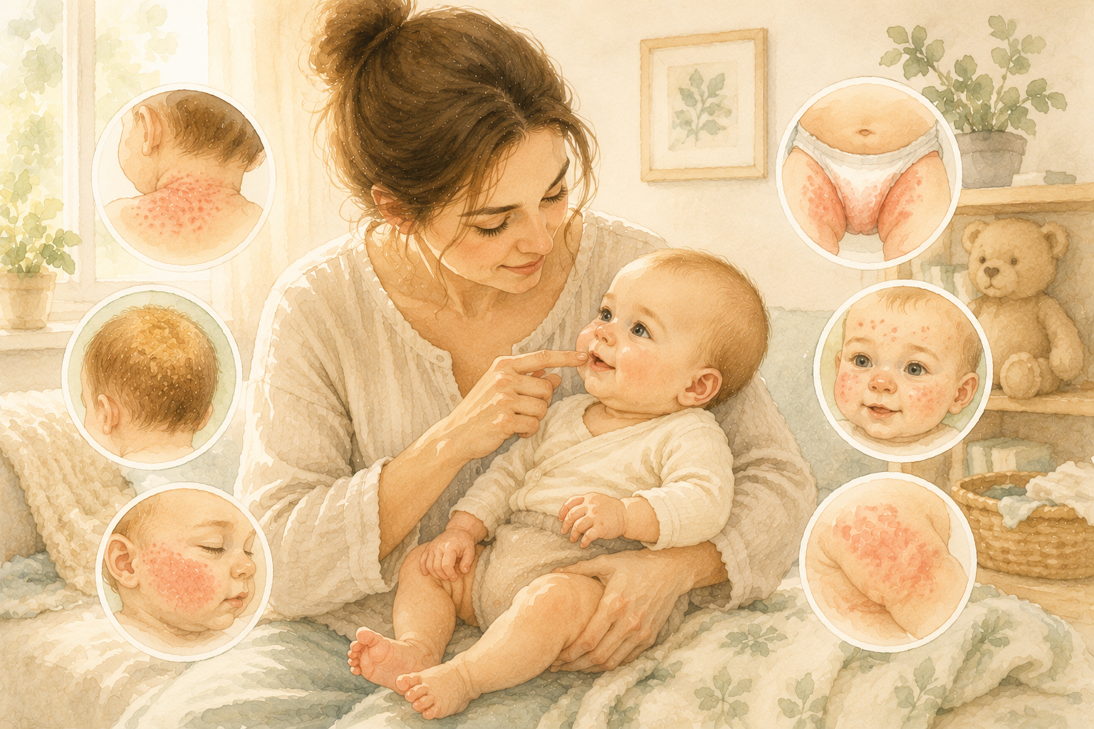 Common Infant Rashes Baby Rash Types: A Parent's Guide to Telling Them Apart | KidyGrow Blog