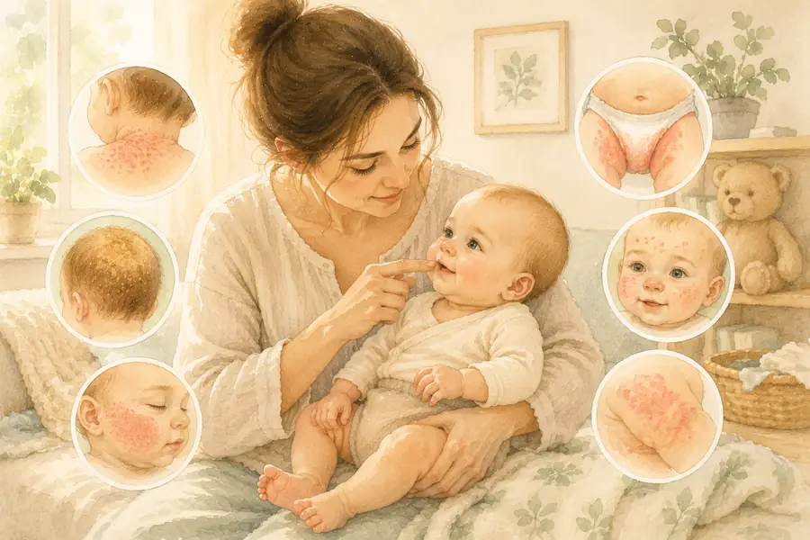 Baby Rash Types: A Parent's Guide to Telling Them Apart