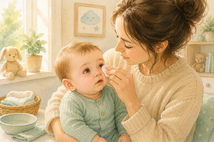 Pink Eye (Conjunctivitis) in Babies: Red, Goopy Eye Guide