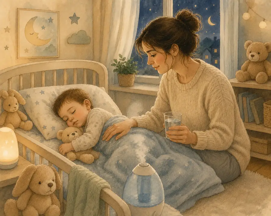 Toddler coughing at night: causes and what actually helps