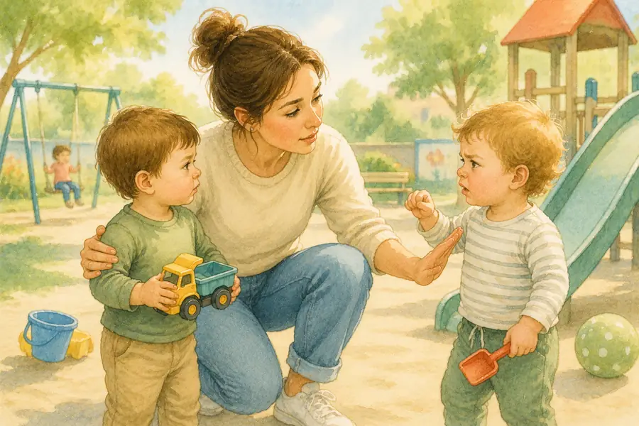 Toddler Hits Other Kids? What to Do (Calm, Non‑Shaming)