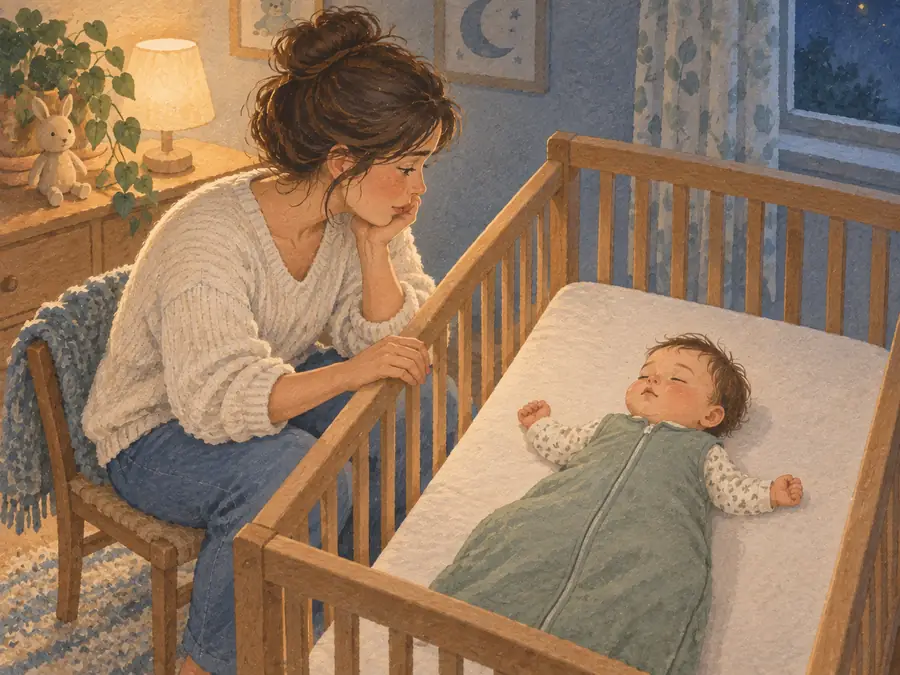 Baby sick and not sleeping? What to relax, what to hold