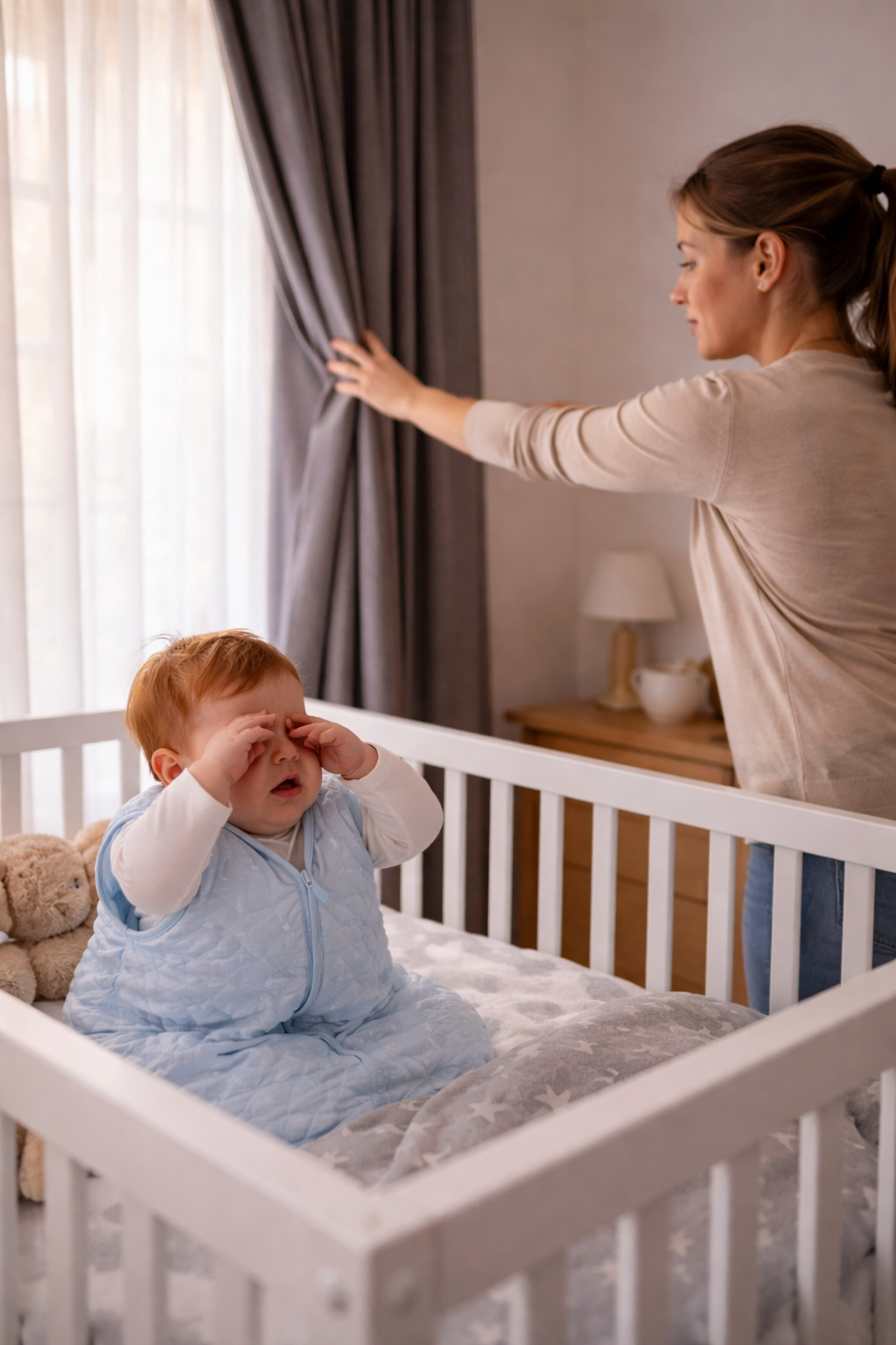 Beba ne spava preko dana: uzroci i sto pomaze