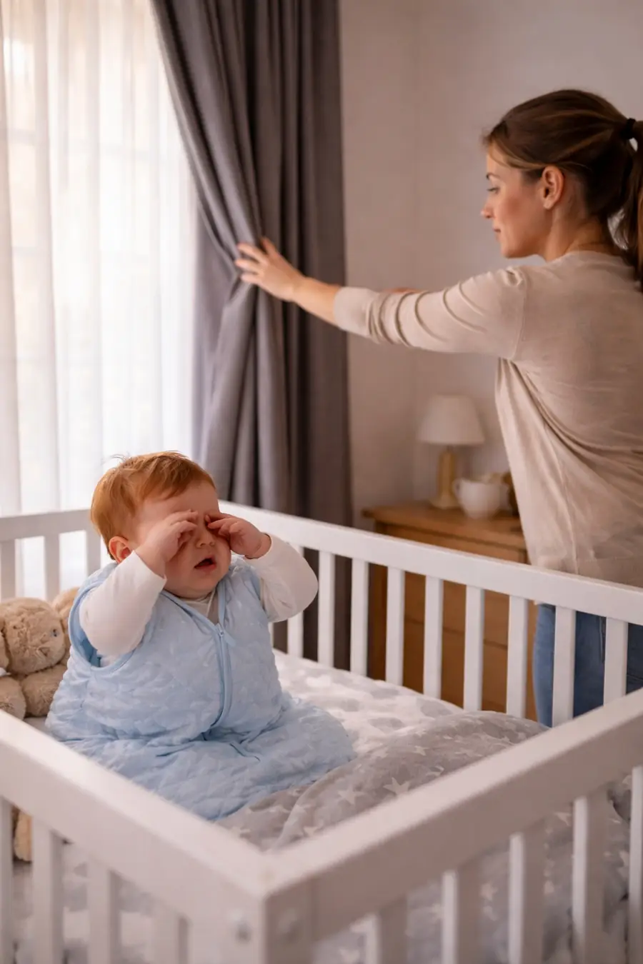Baby not sleeping during the day: 5 causes and what helps
