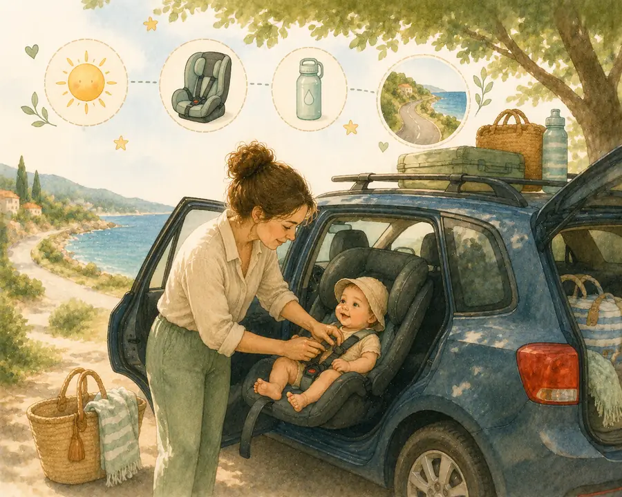 Car Travel With a Baby to the Coast: A Calm Summer Guide