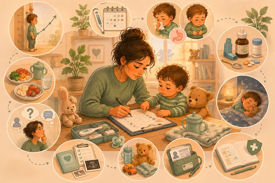How to prepare for a pediatric visit using your child's data: a parent's guide