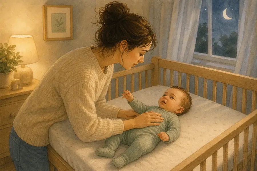Why Baby Cries When Put Down to Sleep: Causes and What Helps