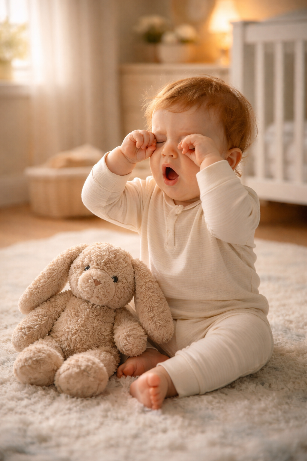 Signos de que tu bebe esta muy cansado (y que hacer)