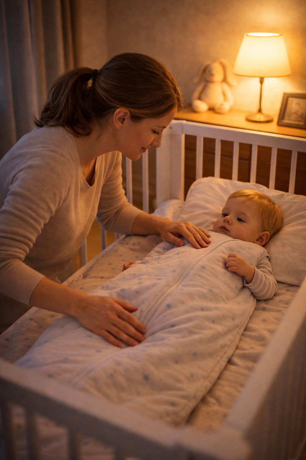 13 meses y no duerme toda la noche: plan práctico