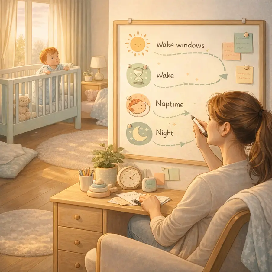 Baby sleep guide 0–2 years: what to expect and what actually helps