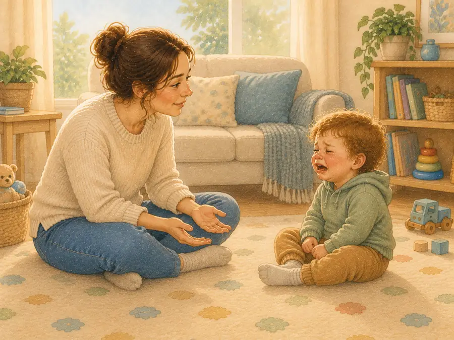 Validating Your Toddler's Big Feelings (Without Giving In)