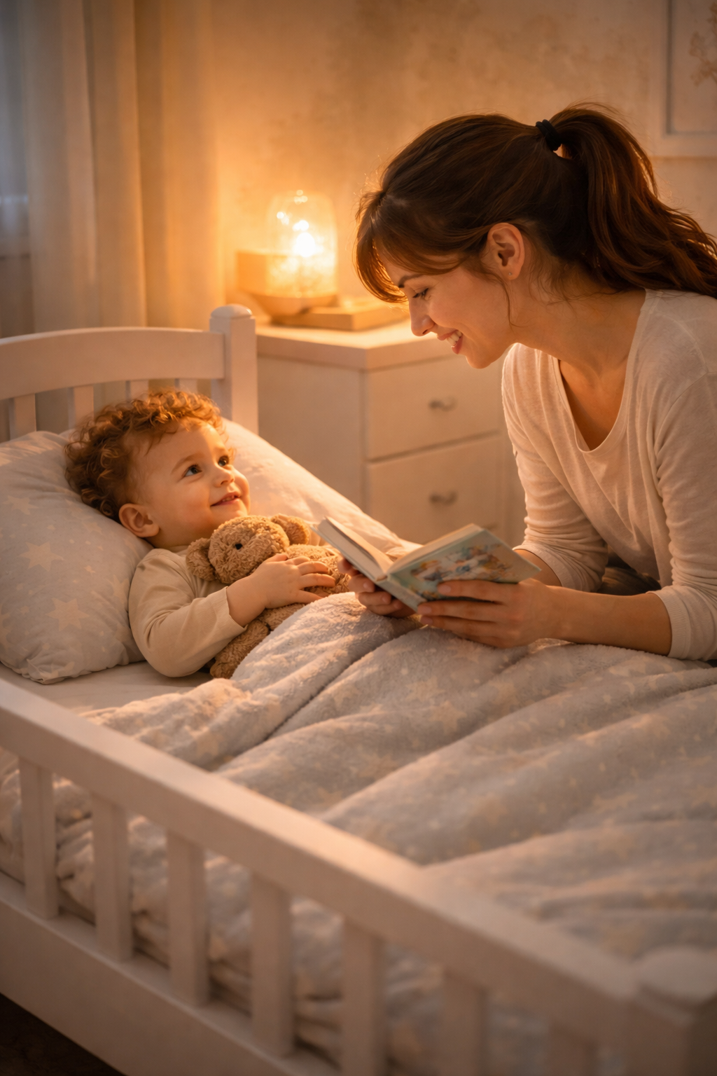 Kako pomoci toddleru da zaspi bez roditelja