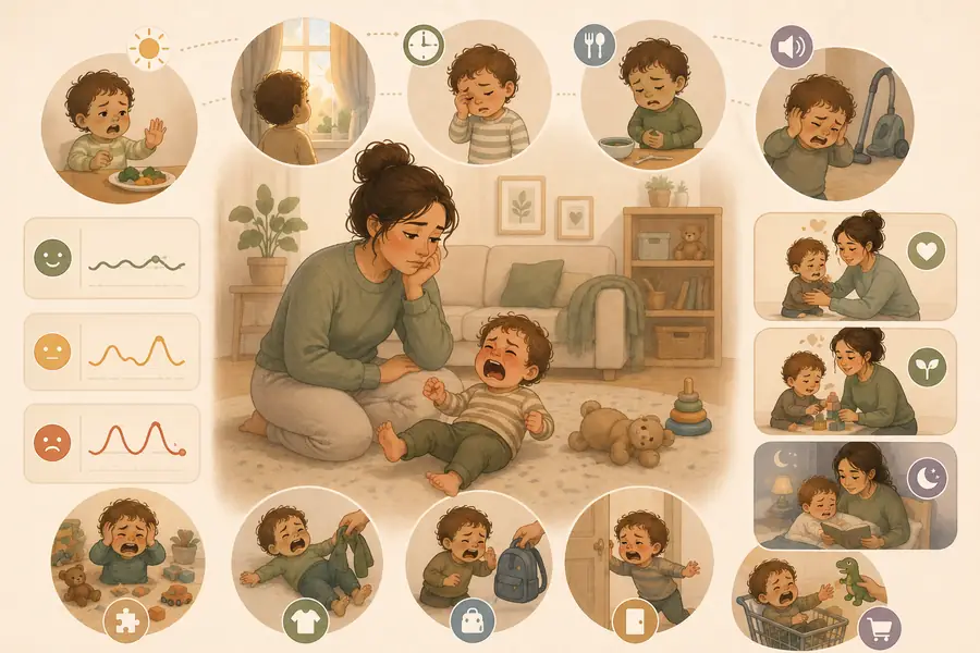 Toddler Tantrums: How to Spot Patterns and What Actually Helps
