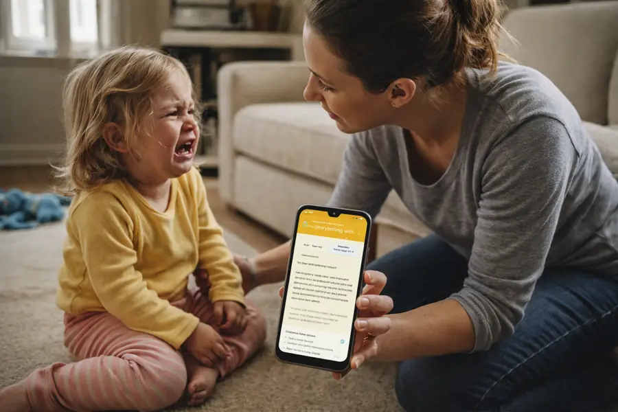Handle toddler tantrums with KidyGrow — find the trigger pattern, not the script
