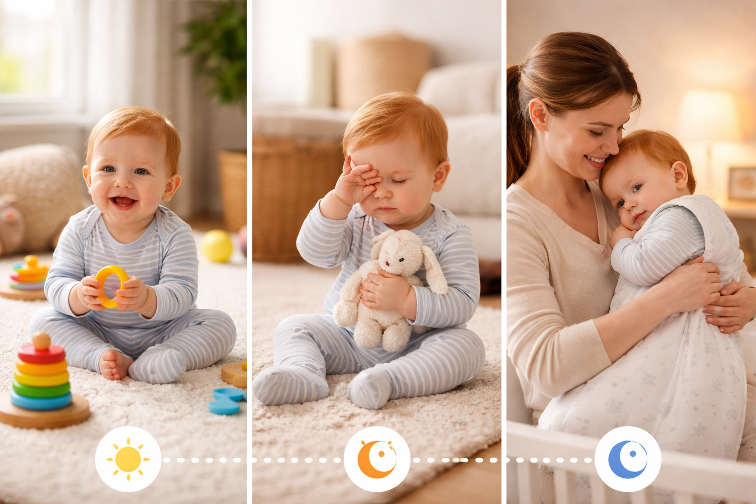 Ventanas de vigilia por edad: guia simple para bebes y peques