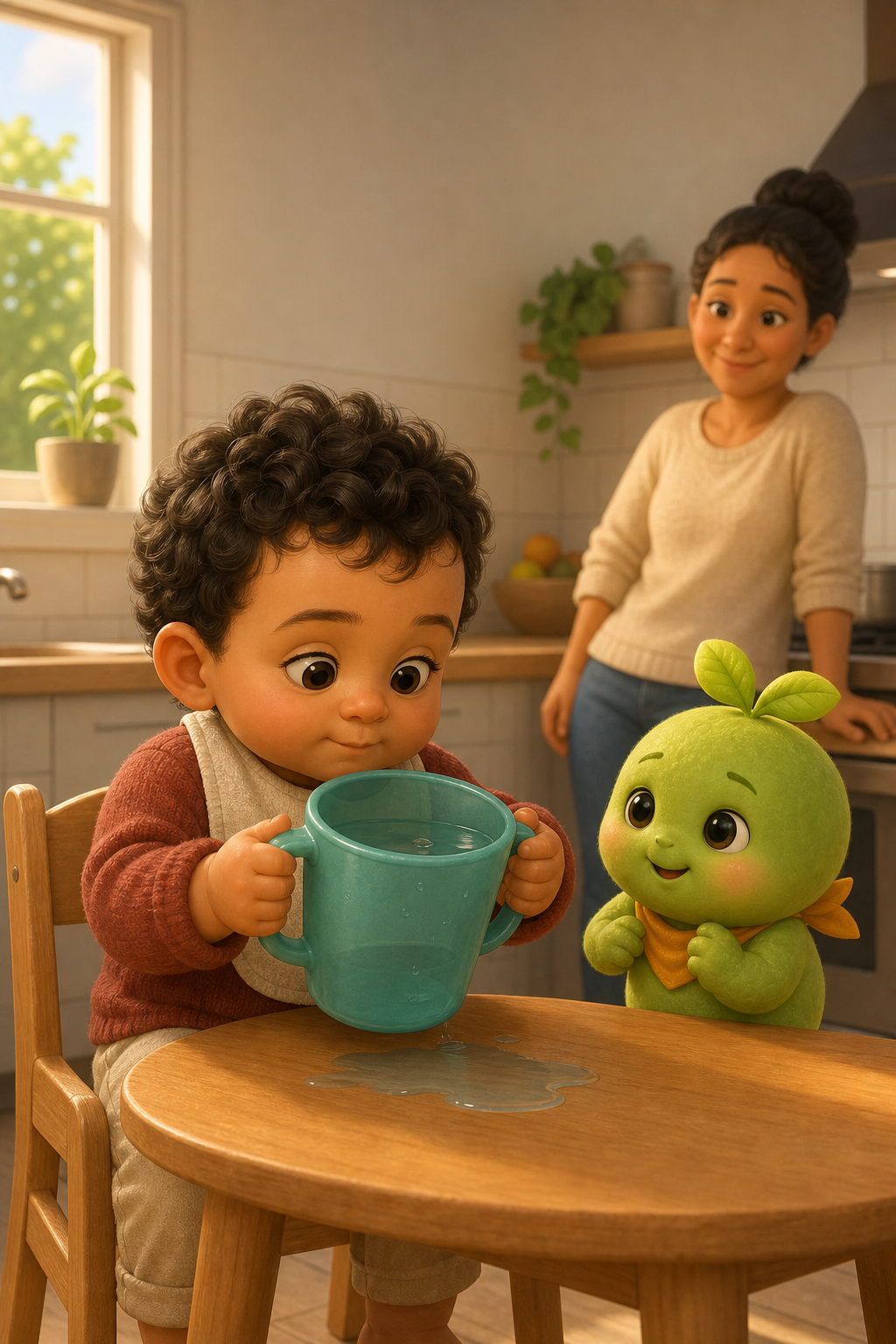 Growy and the Big Cup