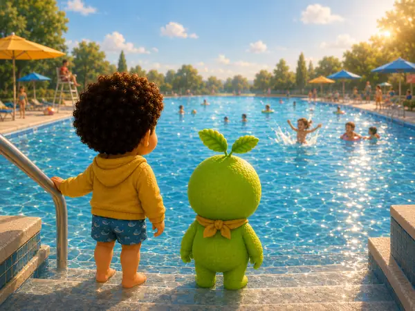 Grow and the Big Blue Pool