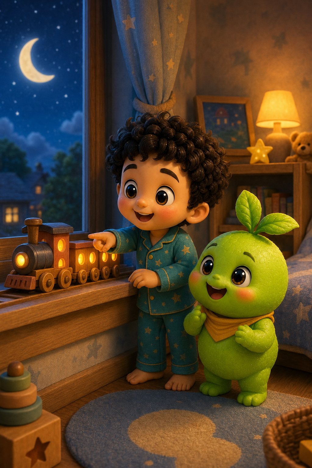 Growy and the Goodnight Train