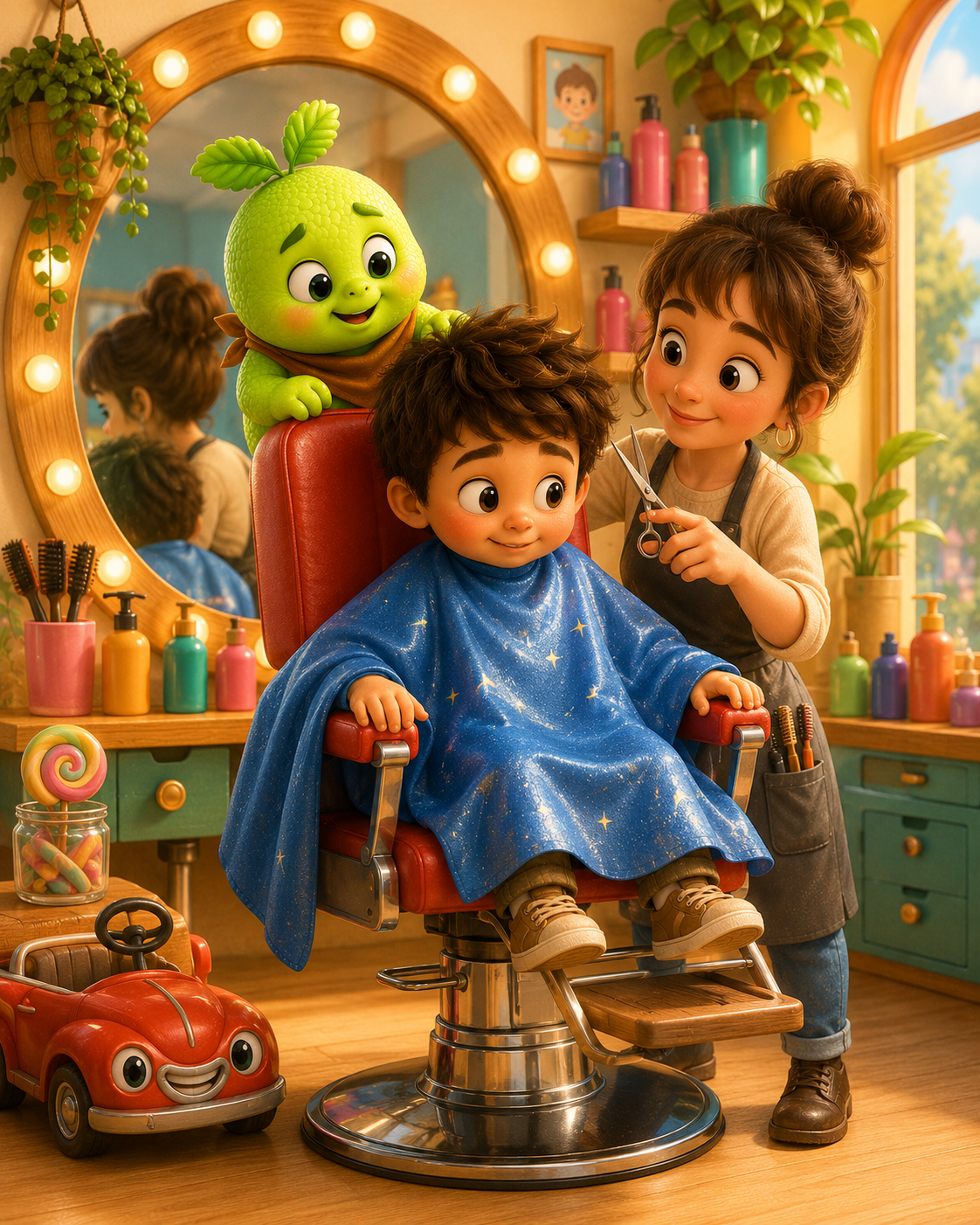 Growy and the Snip Snip Chair