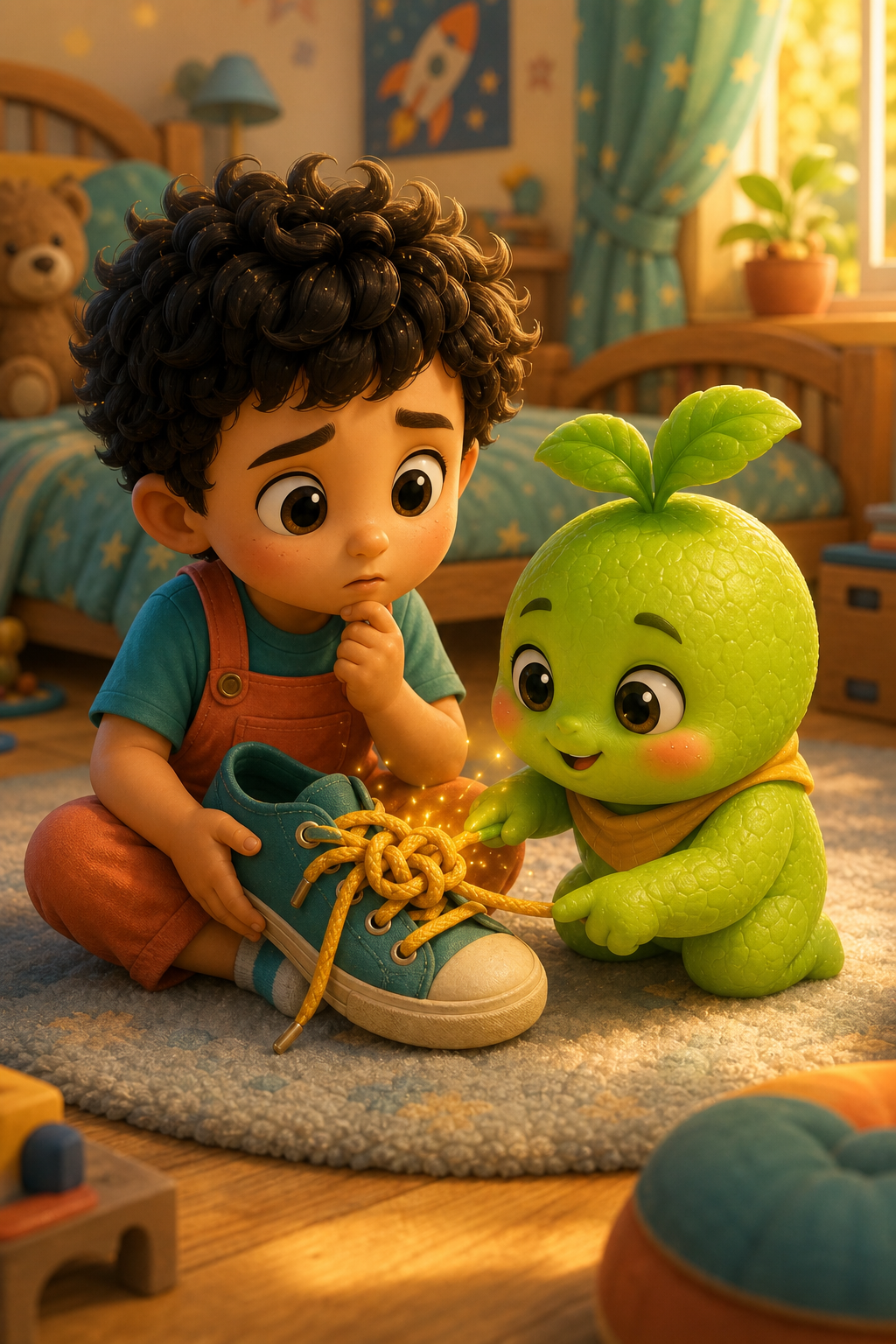 Growy and the Tricky Knot