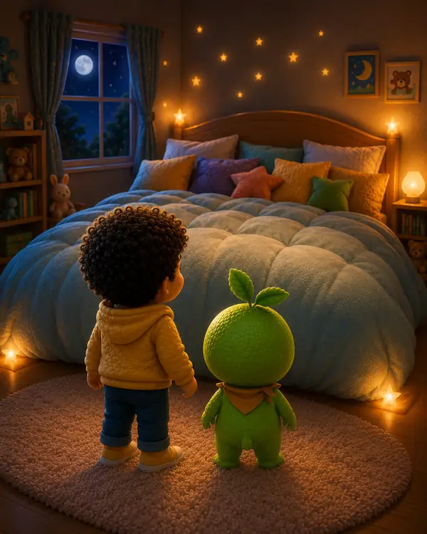 Grow and the Very Big Bed
