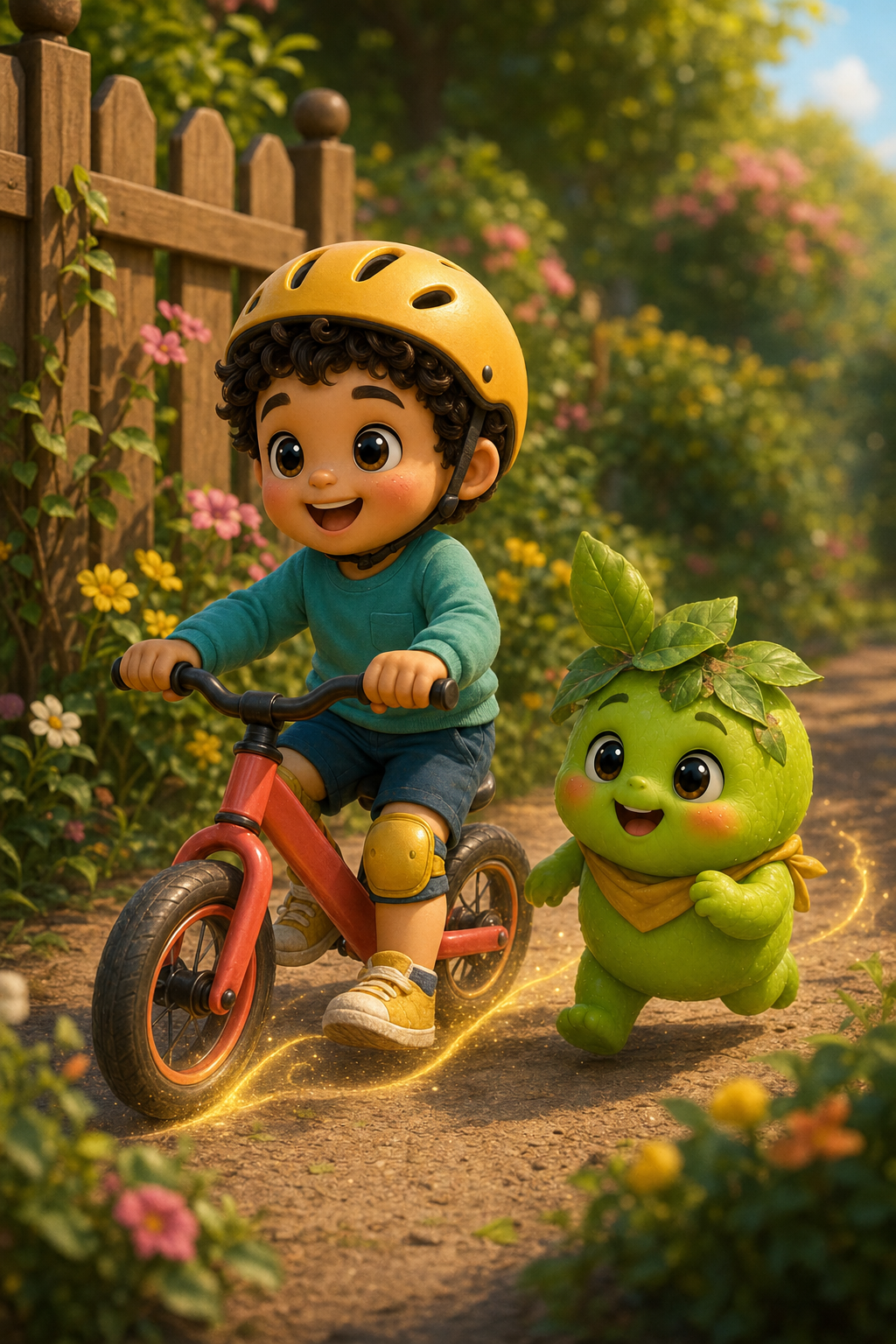 Growy and the Wobbly Wheels