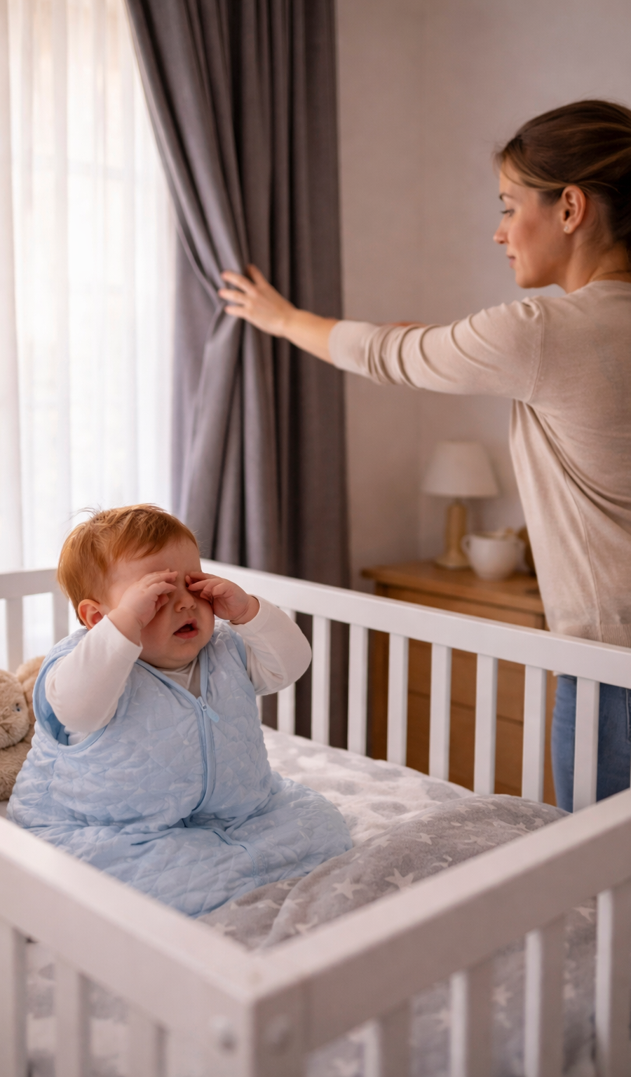 Baby not sleeping during the day: 5 causes and what helps