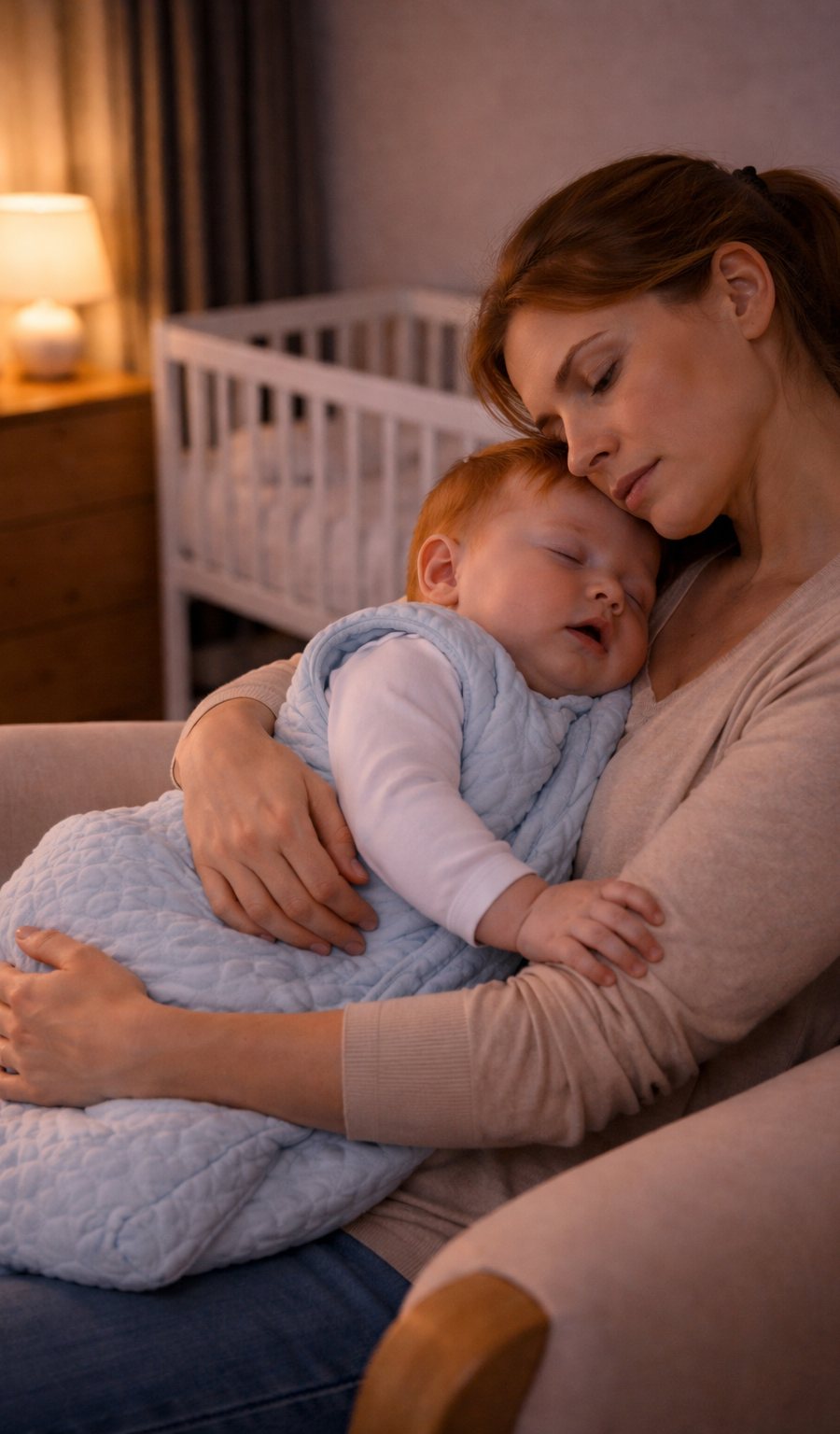 Baby only sleeps when held: why it happens and how to gently change it