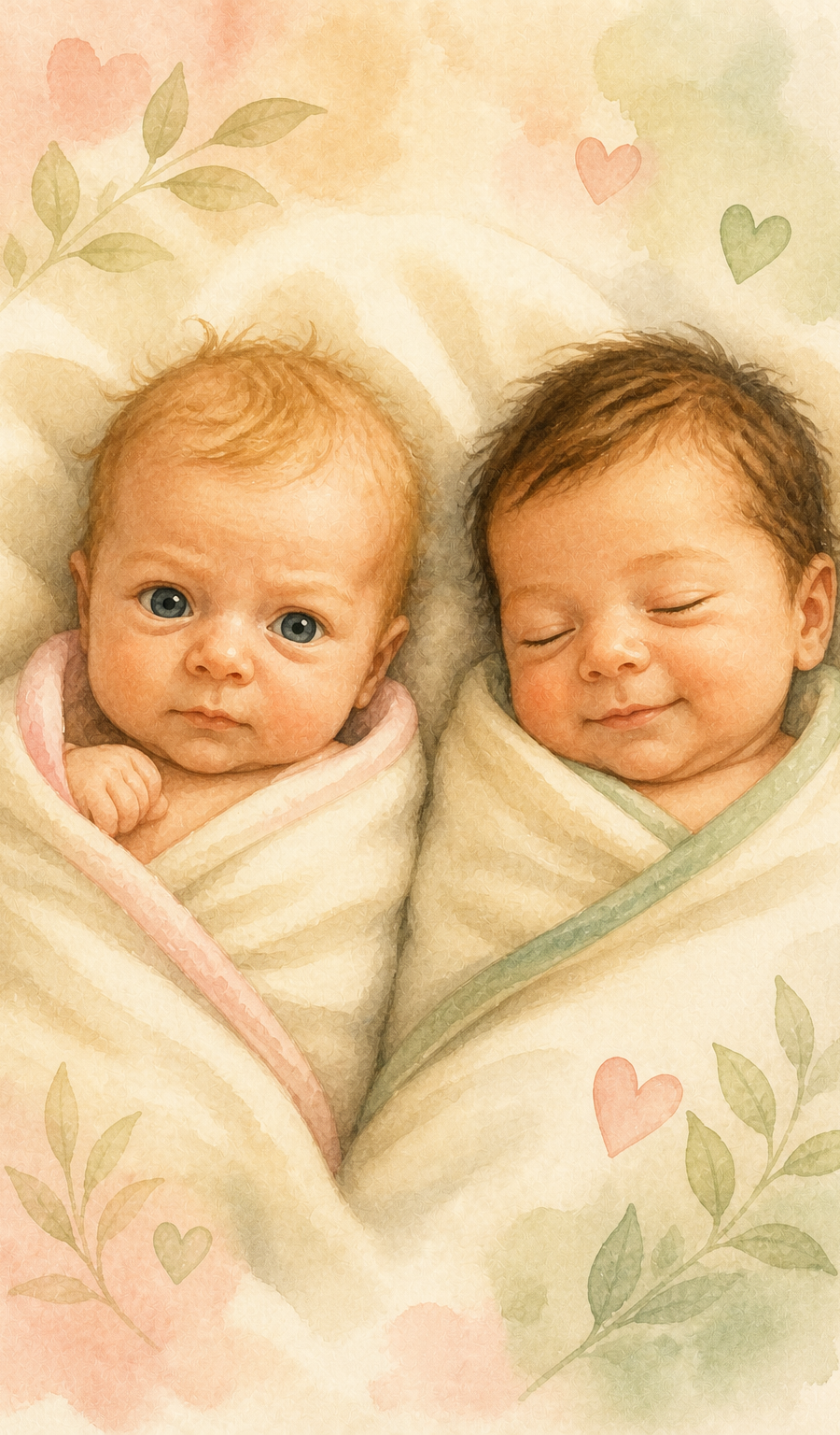 Twin personalities are different from day 1 (sometimes from the womb)