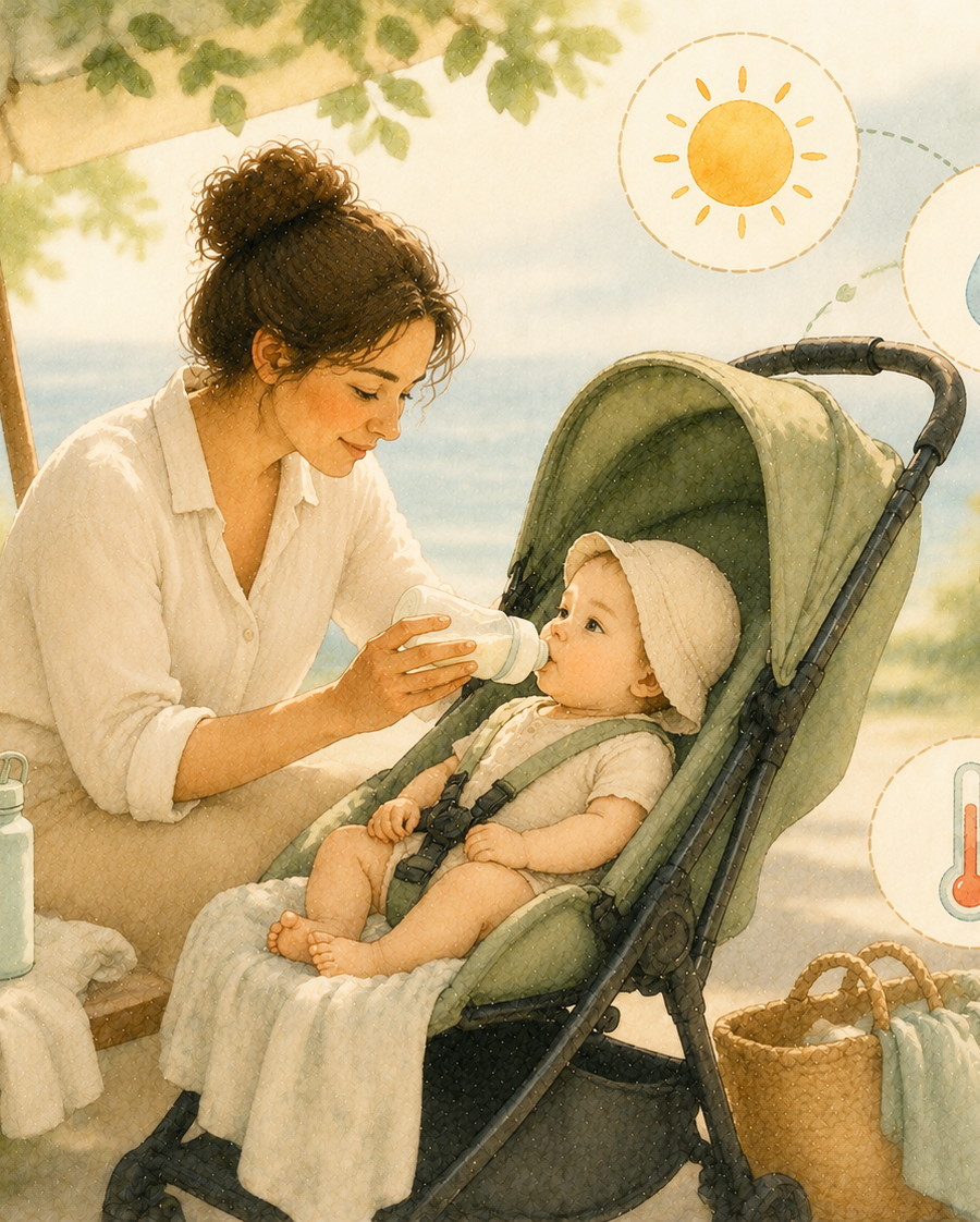 Heat and Dehydration in Babies and Toddlers: A Calm Guide