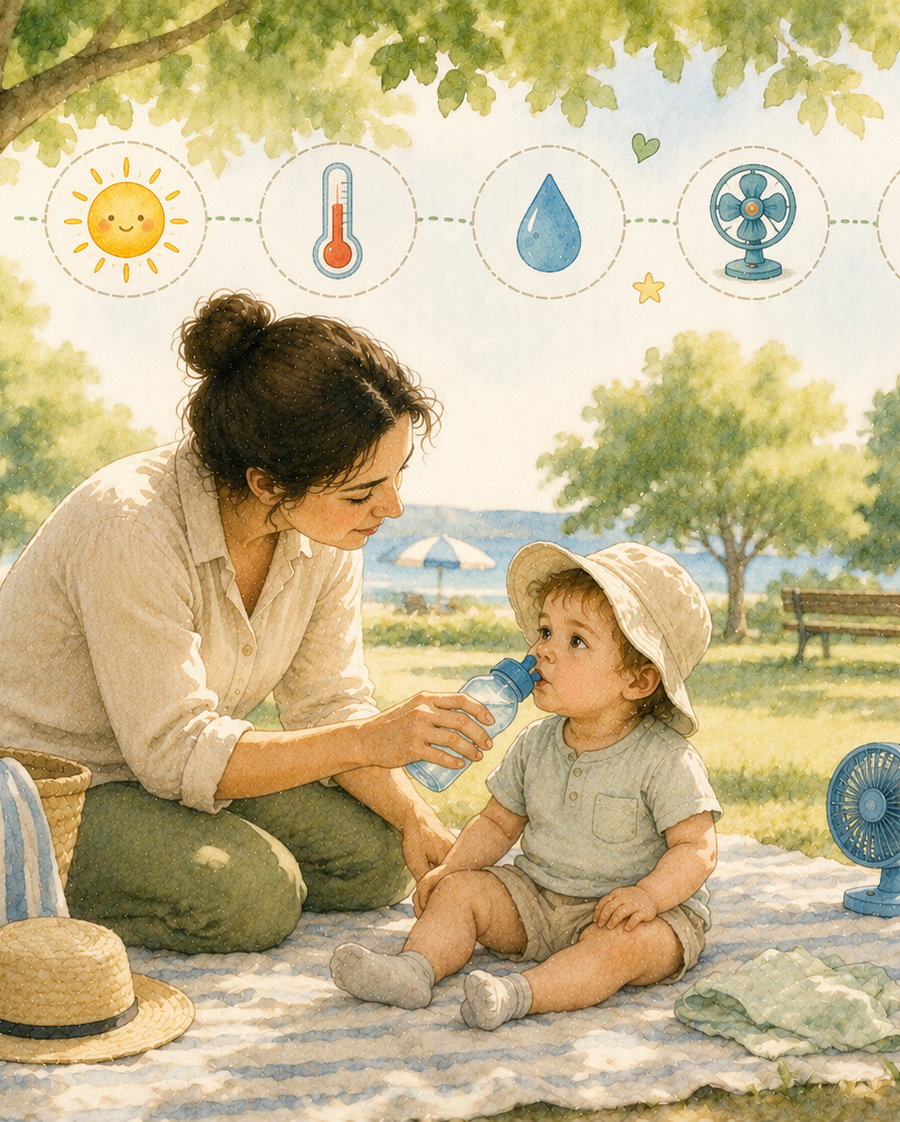 Heat Exhaustion and Heatstroke in Children: First Aid Guide