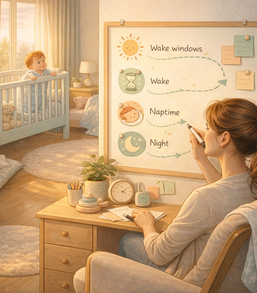 Baby sleep guide 0–2 years: what to expect and what actually helps