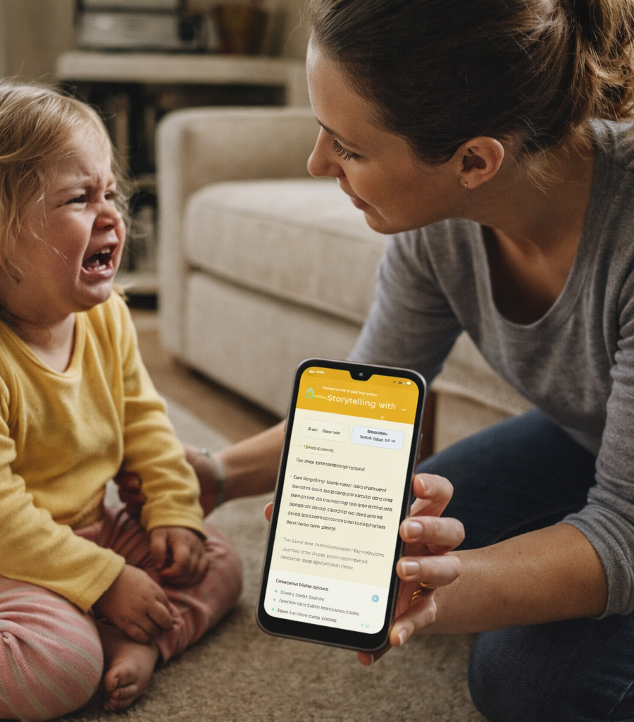 Handle toddler tantrums with KidyGrow — find the trigger pattern, not the script
