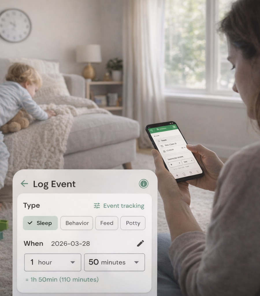 2-to-1 nap transition with KidyGrow — knowing when, then surviving the middle